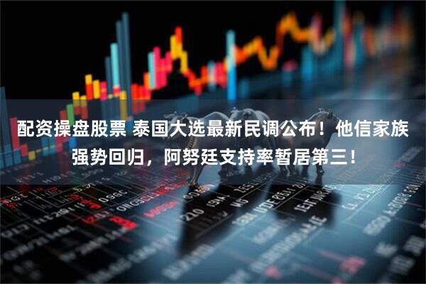 配资操盘股票 泰国大选最新民调公布！他信家族强势回归，阿努廷支持率暂居第三！